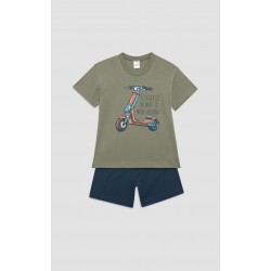 Minerva Scooter Moves Κοντομάνικη Παιδική Πυτζάμα