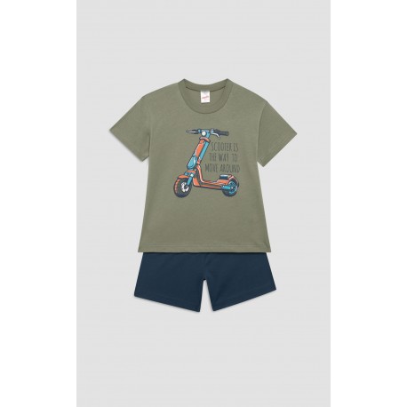 Minerva Scooter Moves Κοντομάνικη Παιδική Πυτζάμα