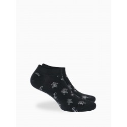 Walk Bamboo Κοφτές Κάλτσες με Σχέδιο Pirates