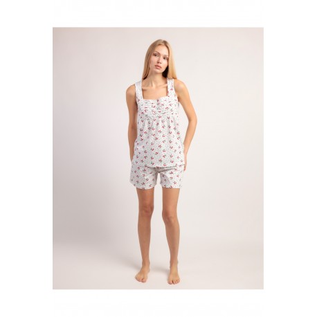ADMAS Beach Life Γυναικεία Πιτζάμα Αμάνικη