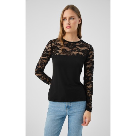 ΜΠΛΟΥΖΑ MODAL-LACE L/SLV