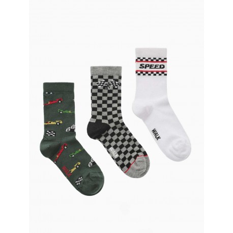 Walk 3Pack Παιδικές κάλτσες από bamboo