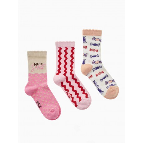 Walk 3Pack Παιδικές κάλτσες από bamboo